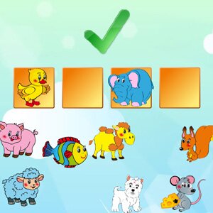 Детская онлайн-игра на развитие внимания и памяти