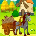 «Старая мельница», игра на поиск отличий между картинками.