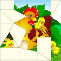 «Цыплята» — детский пазл онлайн