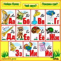 «Алфавит» — детская развивающая игра