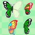 5 бабочек